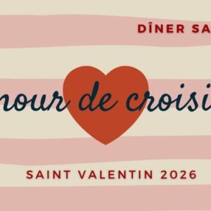 Dîner-croisière Saint-Valentin sur bateau ESCAPADE - Vue privilégiée