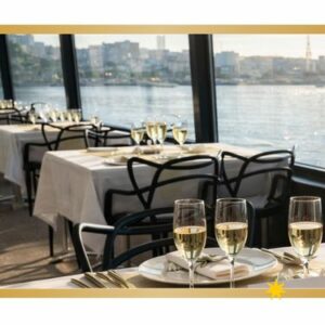 Déjeuner Croisière du 1er de l'An 🌟 sur bateau ESCAPADE - Vue Privilégiée