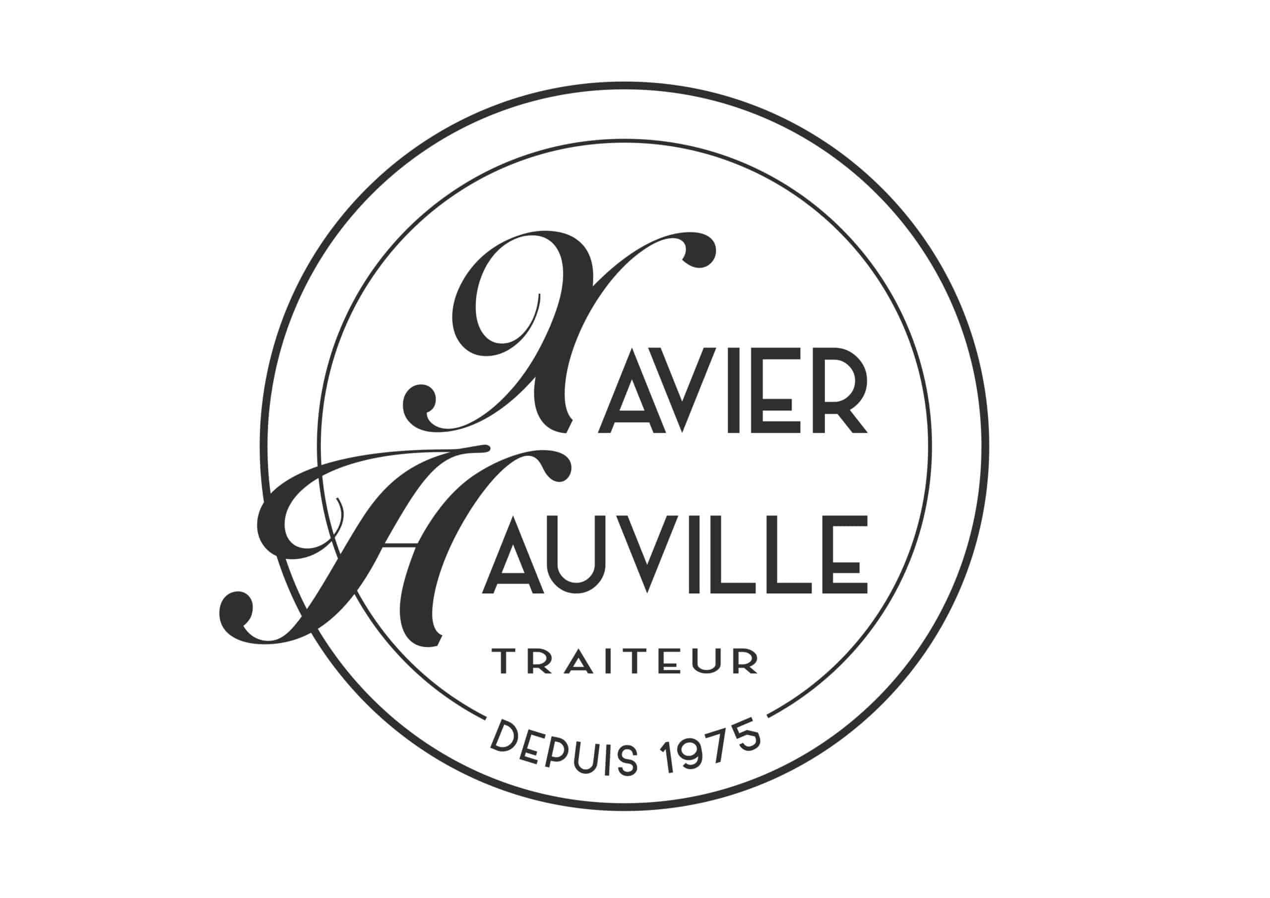 logoHAUVILLE Traiteur noir